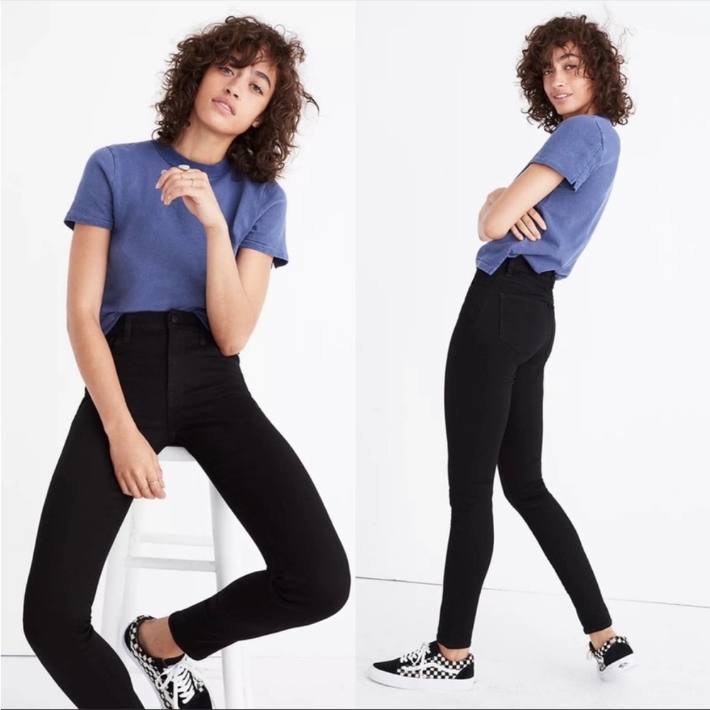 Madewell Black Skinny Jeans